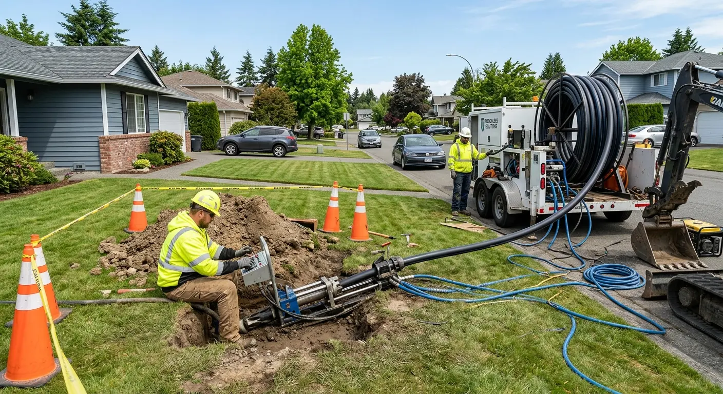 Sewer Line Repair in Weymouth Town, MA